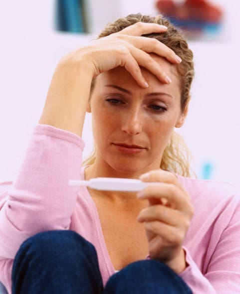 being a single mother and finding out results of pregnancy test