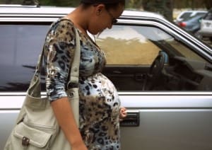 not so safe to drive while pregnant, being a passenger during pregnancy is best