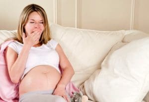 Pregnancy exhaustion at its finest!