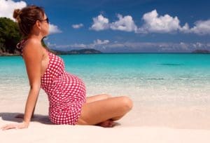 get our trimester by trimester maternity swimsuits strategies!